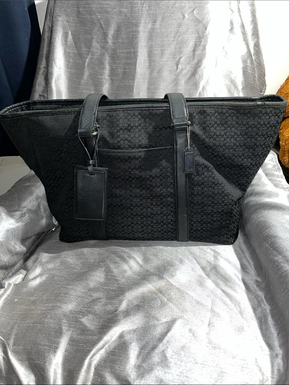 Coach Signature Weekender Bag